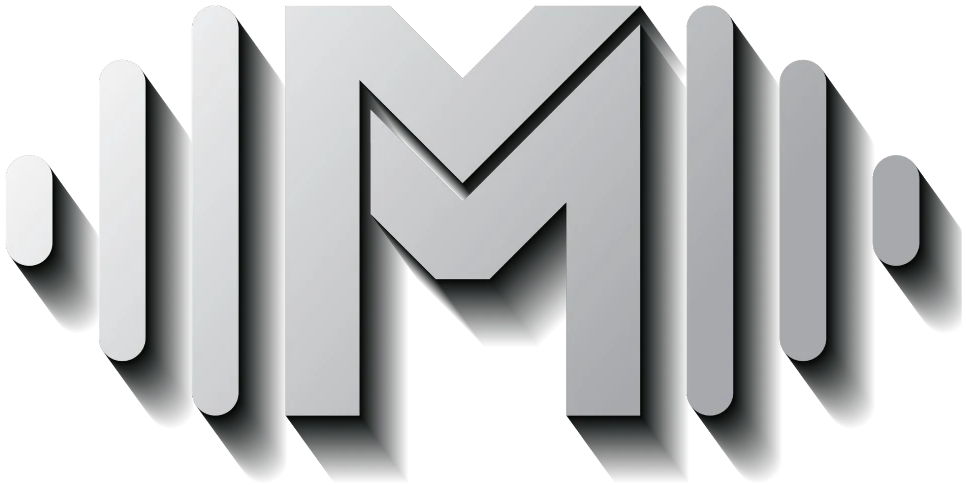 Monumental Movement chrome M monogram