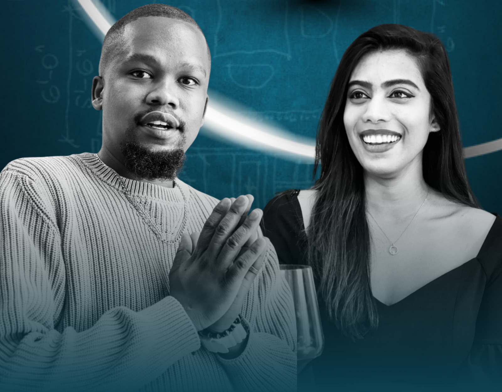 Monumental Movement co-founders Siphosethu Sonjica and Verushka Nagaroo